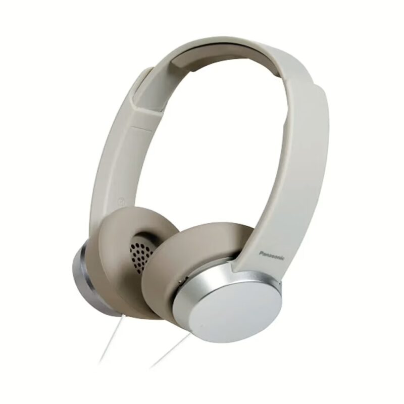 Panasonic RP-HXD3WE-W Over Ear Headphones with Mic (White)