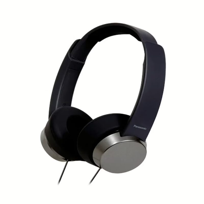 Panasonic RP-HXD3WE-K Over Ear Headphones with Mic (Black)