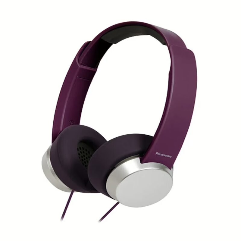 Panasonic RP-HXD3WE-V Over Ear Headphones with Mic (Violet)