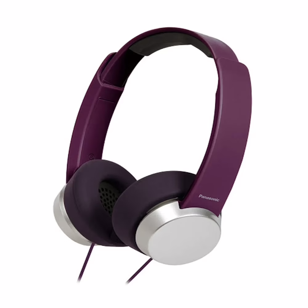Panasonic RP-HXD3WE-V Over Ear Headphones with Mic (Violet)