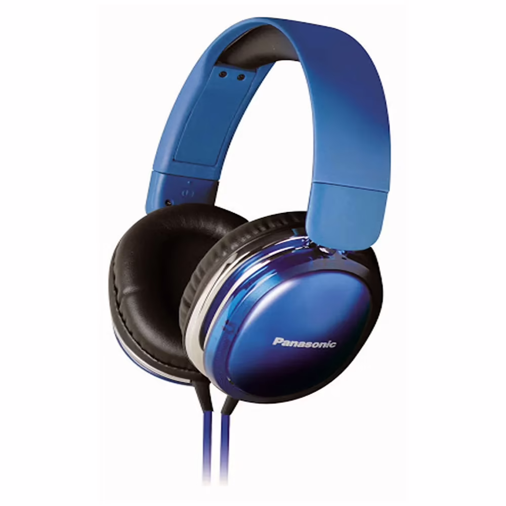 Panasonic RP-HX350ME-A Over Ear Headphone with Mic (Blue)