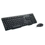 Logitech MK100PS/2 Wireless  Keyboard and Mouse Combo (Black)