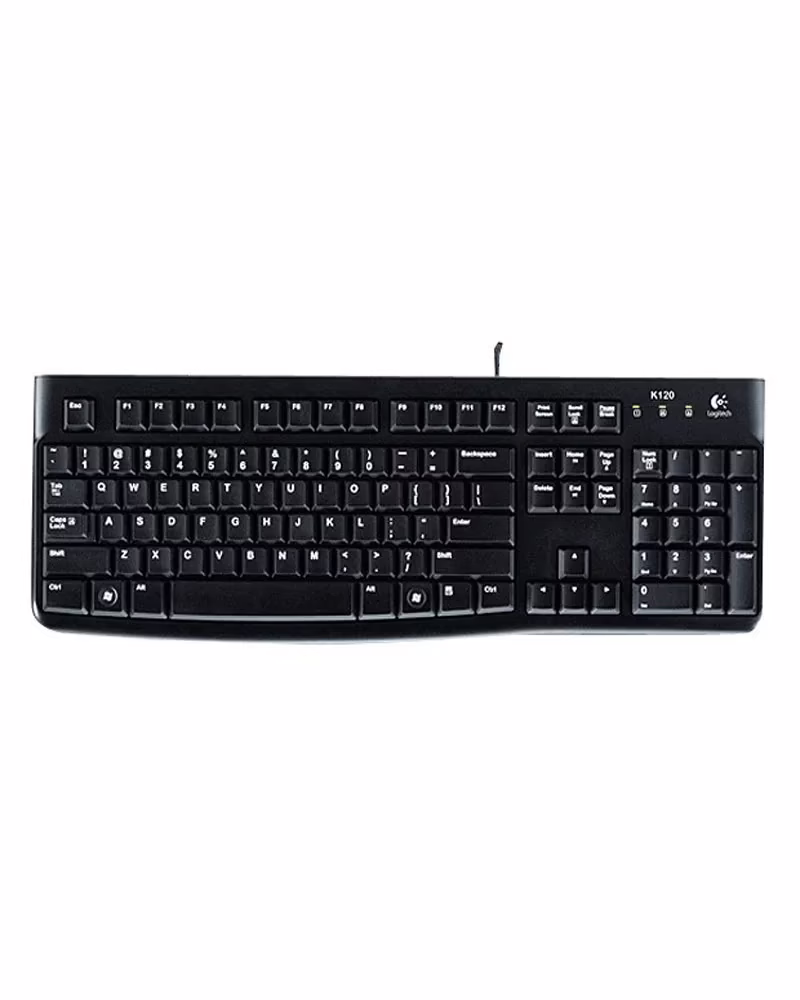 Logitech K120 USB External Keyboard