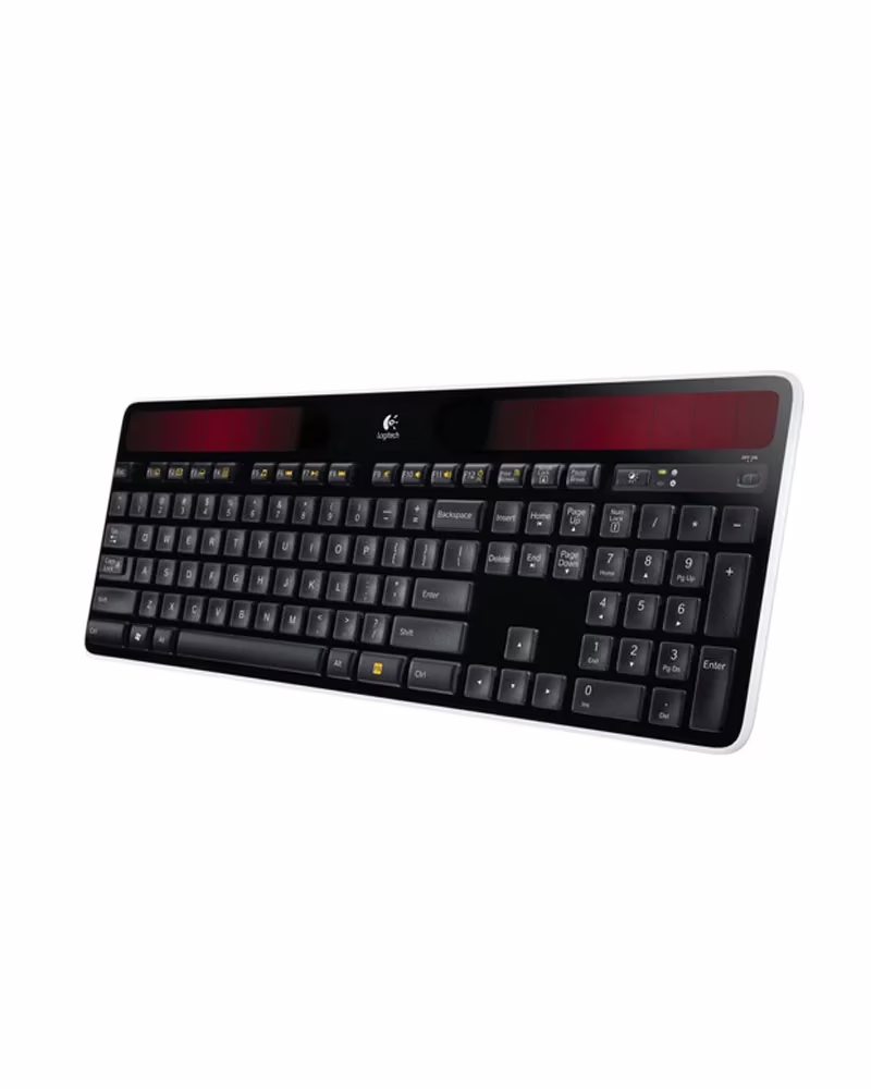 Logitech K750 Solar Wireless Keyboard (Black)