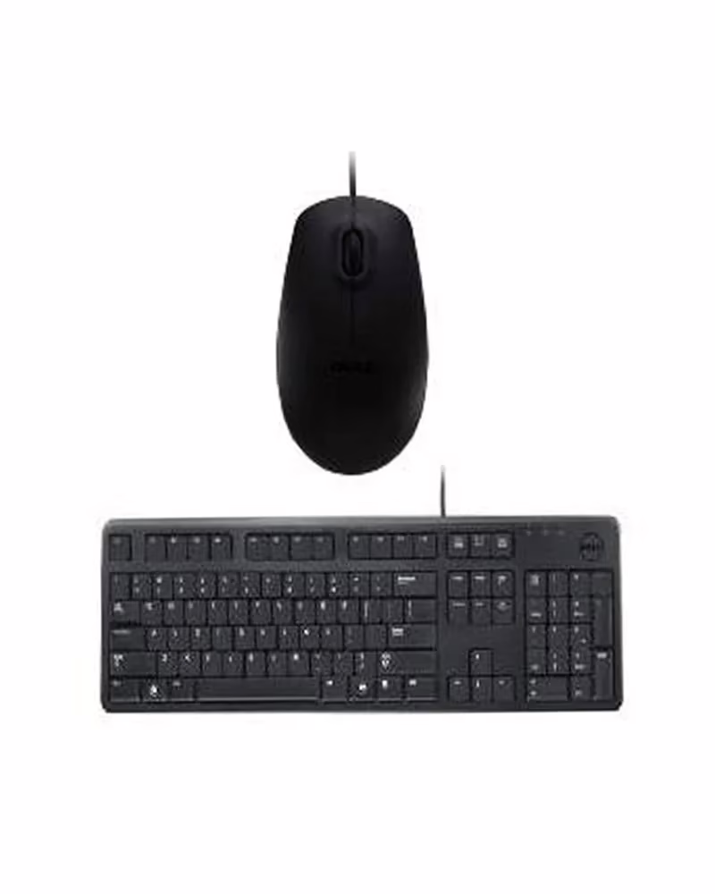 Dell USB Keyboard Mouse Combo KB212 MS111(Black)