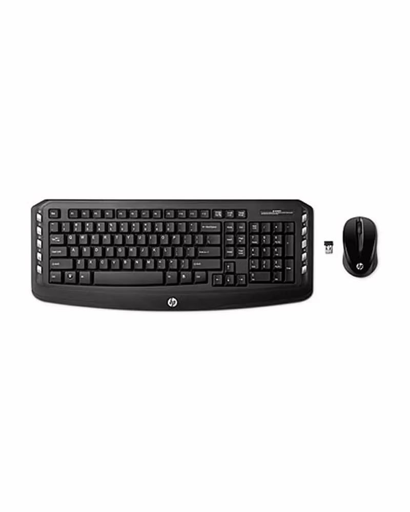 HP Wireless Classic Desktop J8F13AA#ACJ Keyboard Mouse Combo