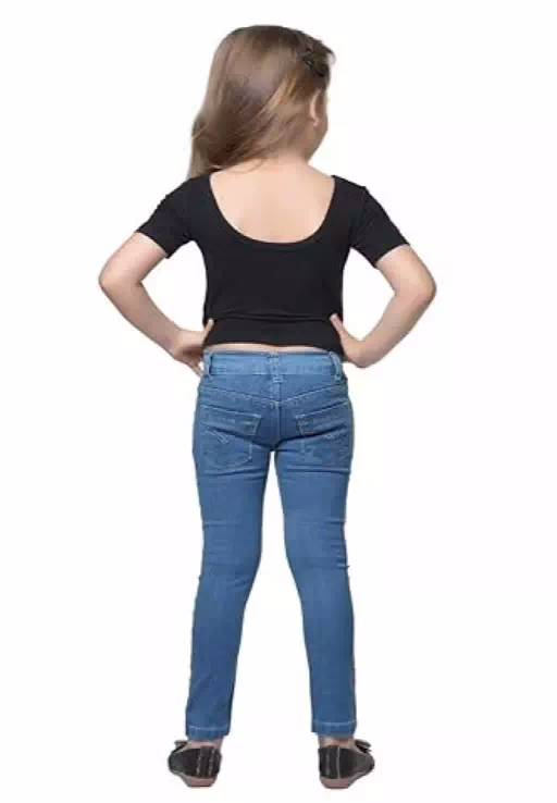 Best Girl's Slim Fit Jeans - Image 2
