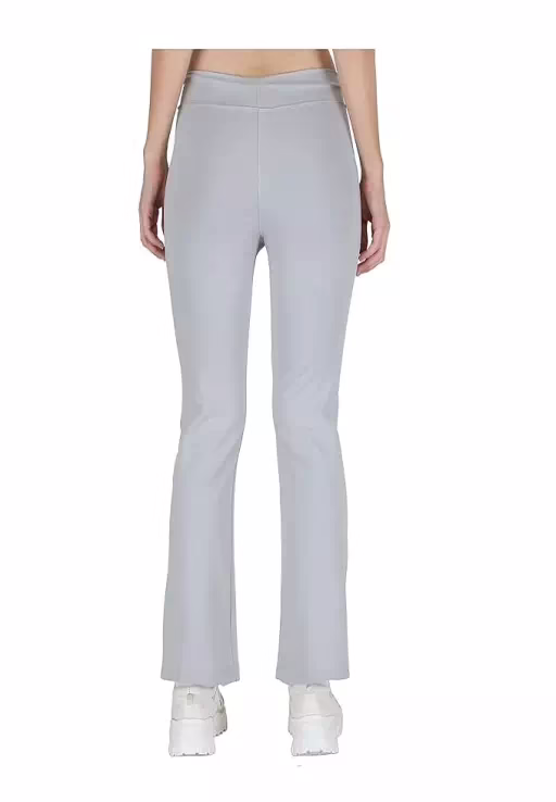 Classy Grey Girls Bootcut Leggings & Yoga Pants - Image 2