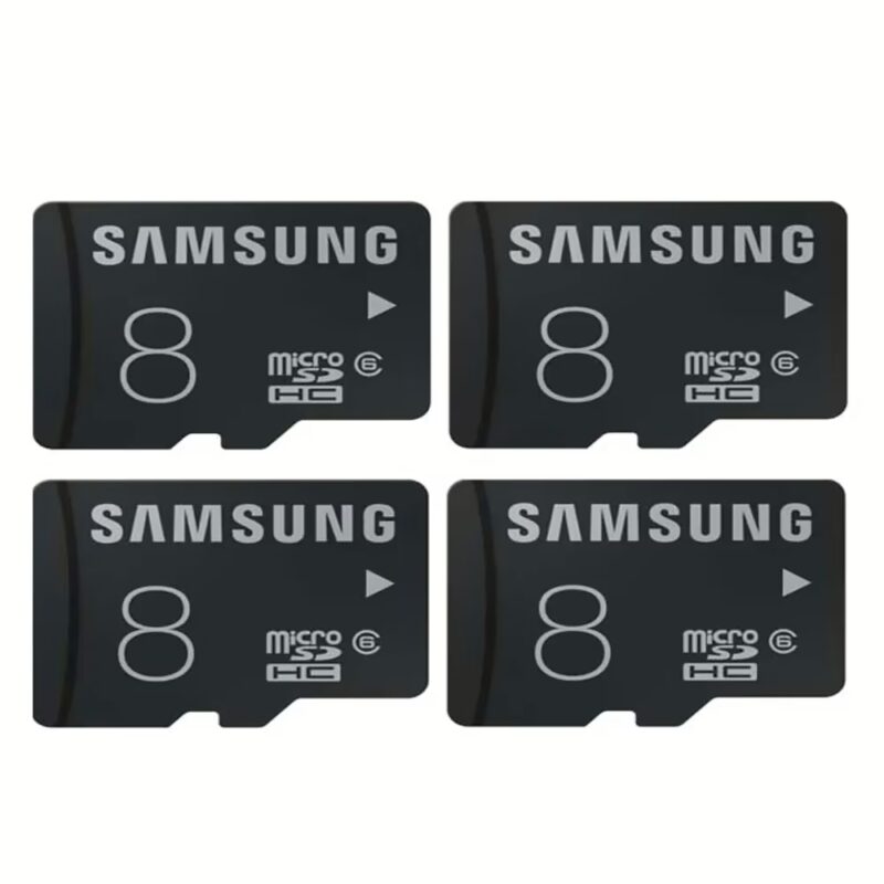 Samsung 8 GB Class 6 Memory Card - Pack of 4