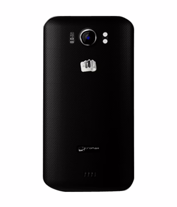 Micromax A110Q Canvas2 Plus 4GB Black - Image 2