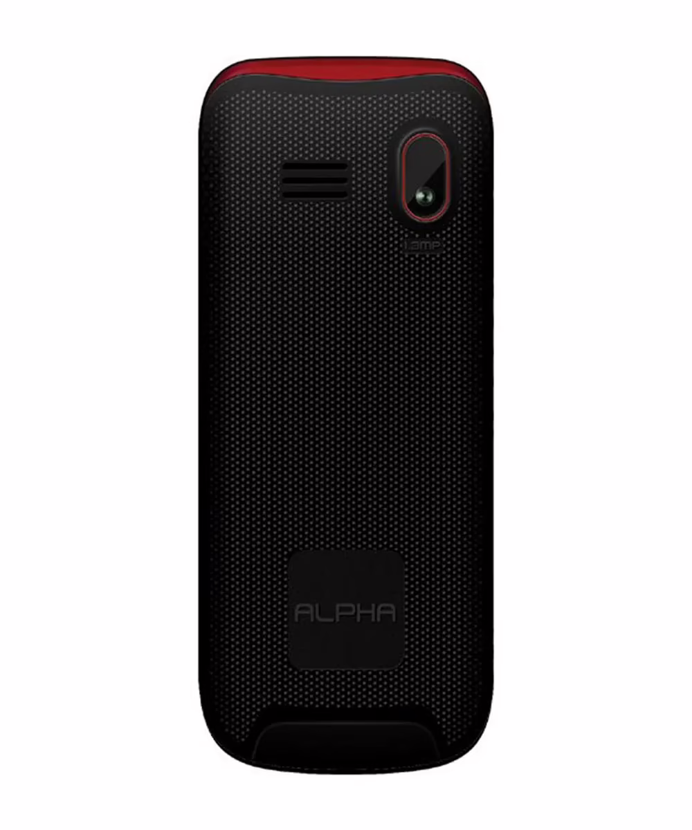INTEX Alpha (Red-Black) Mobile Phone - Image 2
