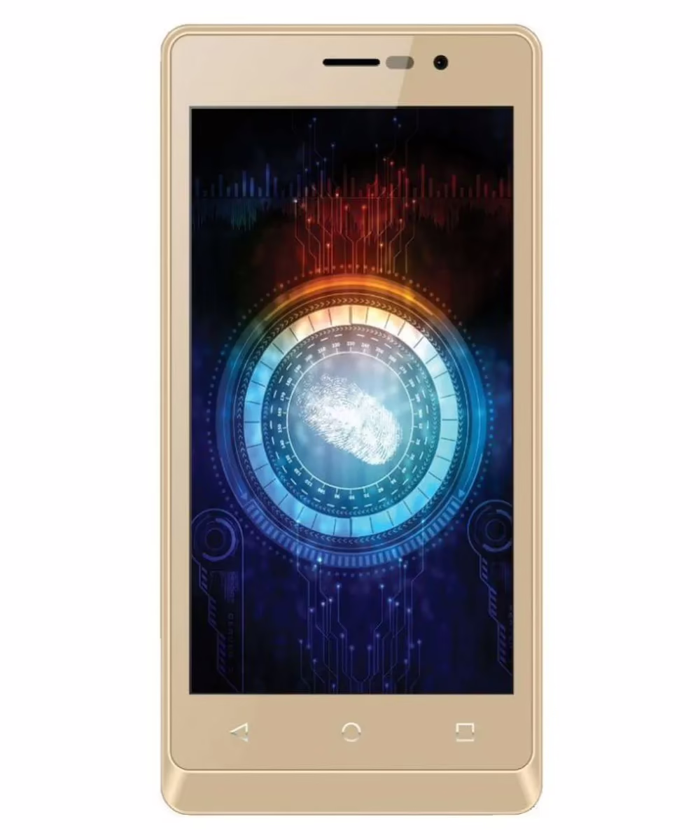 Intex Aqua Secure ( 8GB Champagne )
