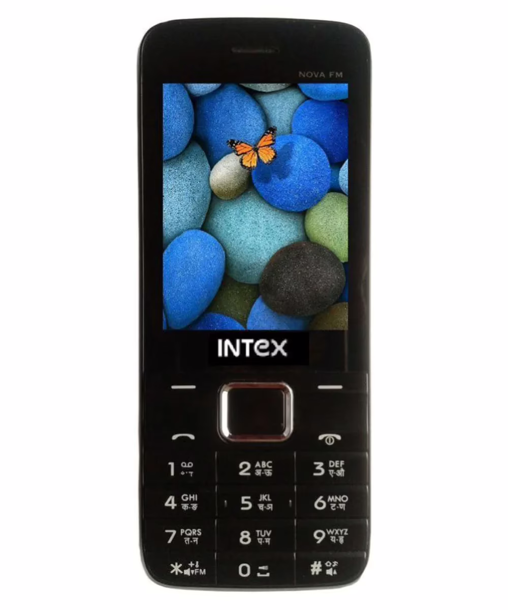 Intex NOVA FM 4GB and Below Black