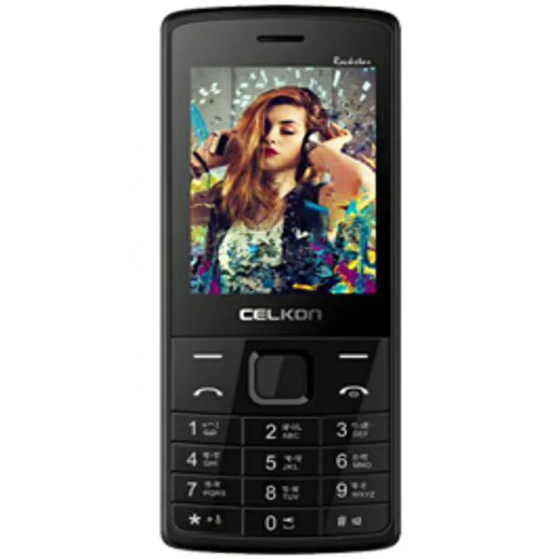 Celkon Rock Star Black Blue 512 MB Black
