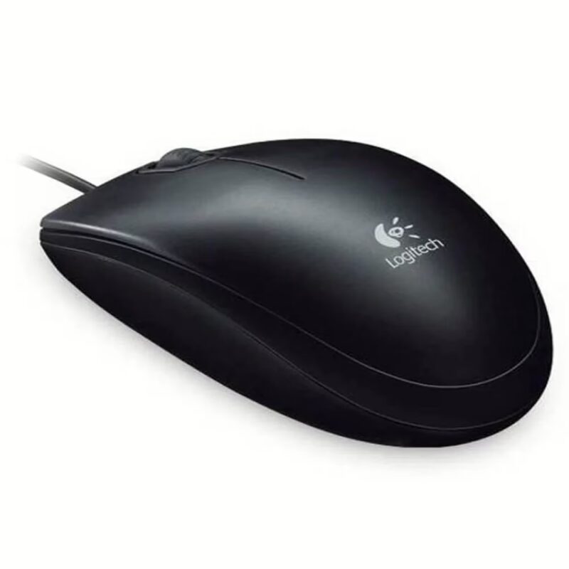Logitech B100 Usb Mouse Black
