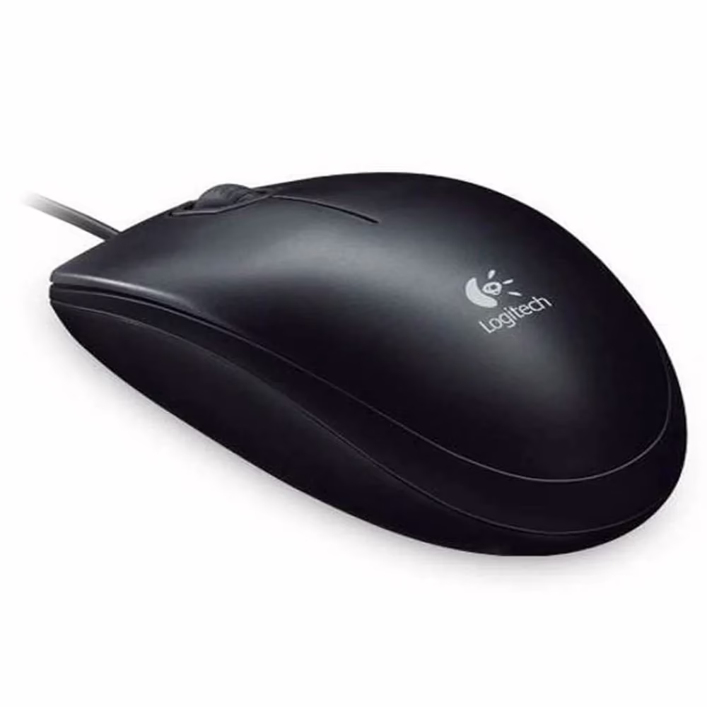 Logitech B100 Usb Mouse Black