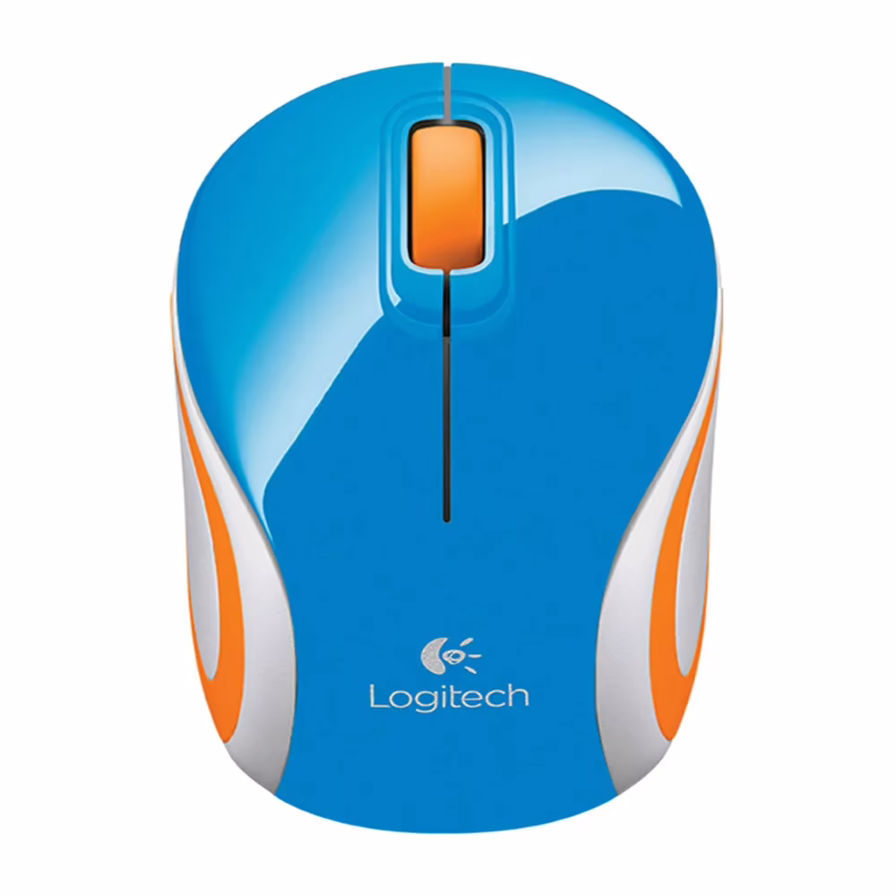 Logitech M187 Mouse - Blue