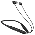 boAt Rockerz 255 Max with 60 Hours Playback, EQ Modes & Power Magnetic Earbuds Bluetooth Headset??(Stunning Black, In the Ear)