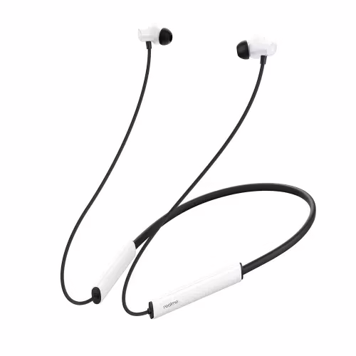 realme Buds Wireless 3 with 30dB ANC, 360 degree Spatial Audio, upto 40 hours Playback Bluetooth Headset??(Vitality White, In the Ear)