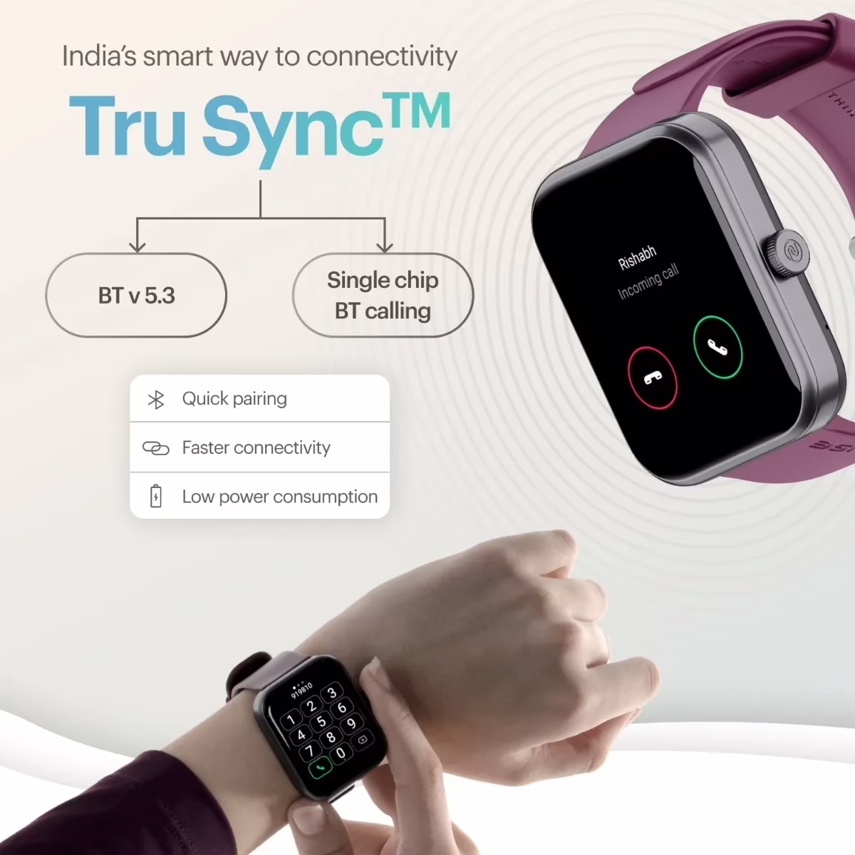 Noise Pulse 2 Max Advanced Bluetooth Calling Smart Watch Jade Green - Image 3