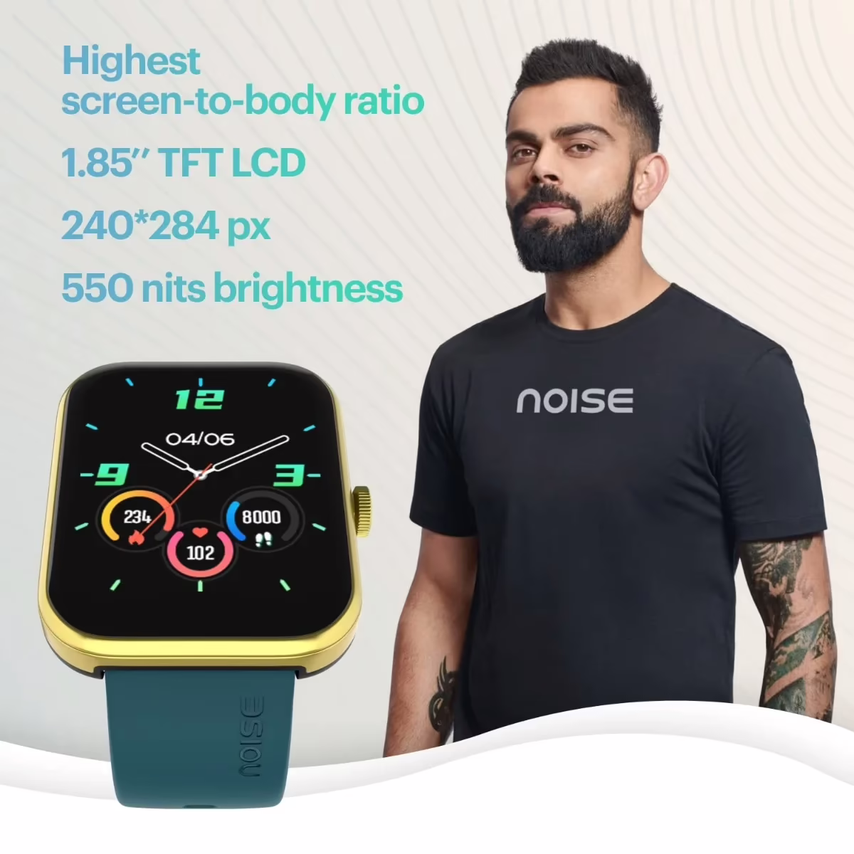 Noise Pulse 2 Max Advanced Bluetooth Calling Smart Watch Midnight Blue - Image 2