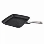 Prestige Die cast PlusSquare Grill Pan - 280mm with Induction base and heat indicator