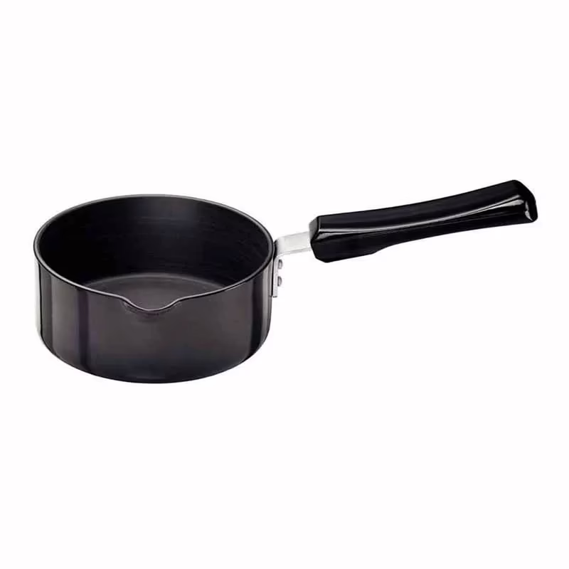 Hawkins Black Hard Anodised Aluminium Sauce Pan - 1 Ltr