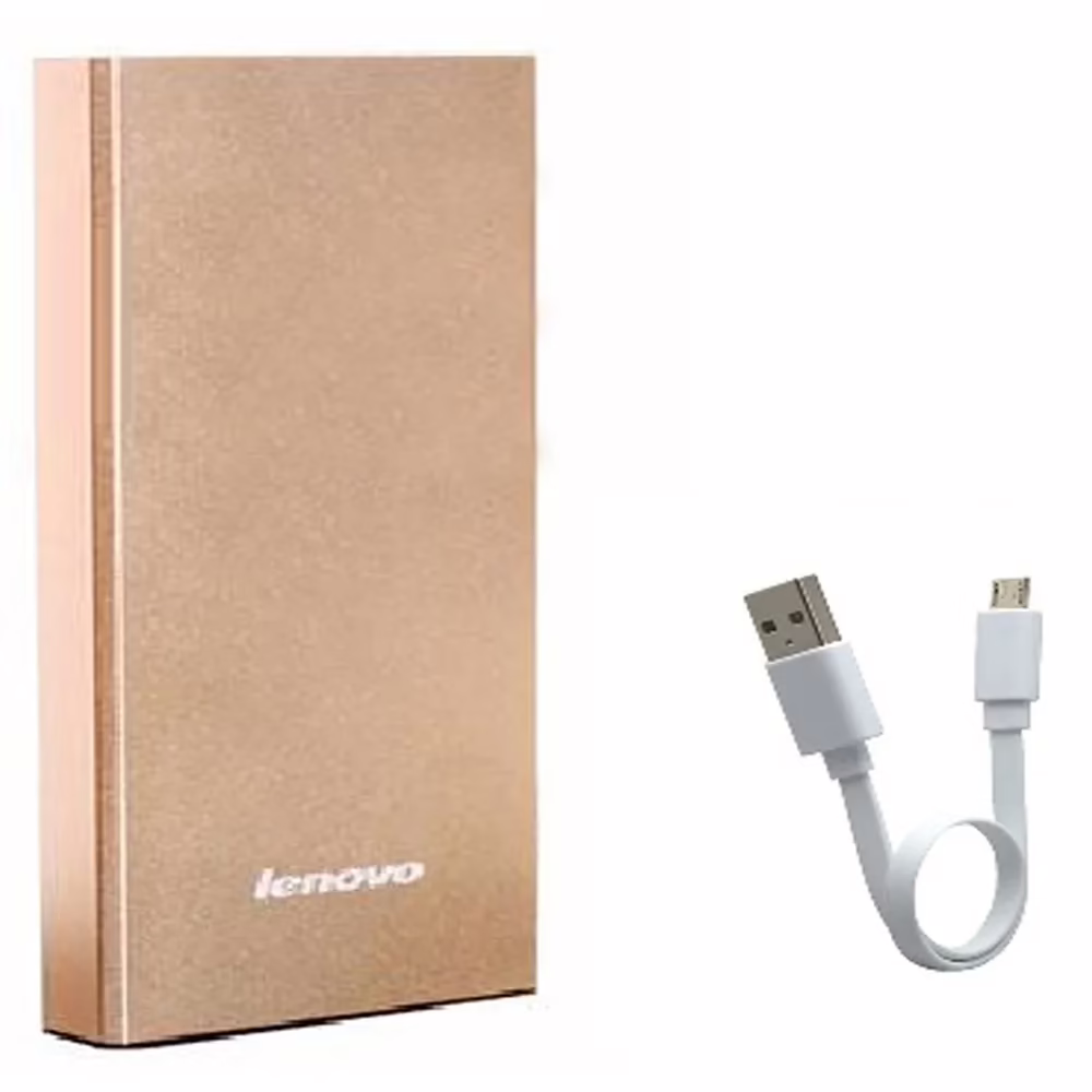 Lenovo MP1260 12000 mAh Power Bank - Golden