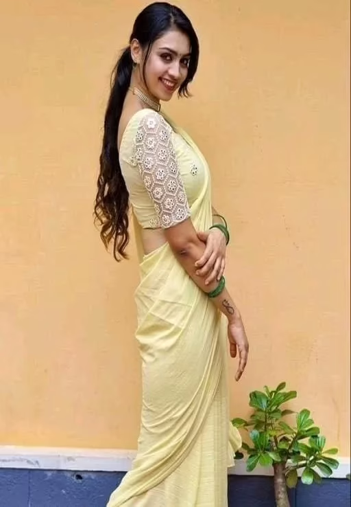 Alisha Yellow Georgette Embroidered Sarees - Image 2