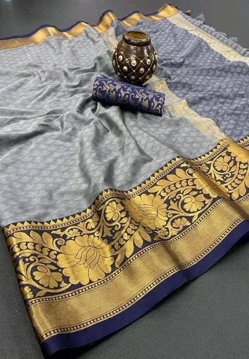 Stylish Multi Cotton Silk Sarees
