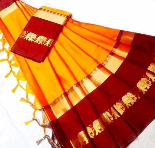 Jivika Designer Petite Cotton Silk Sarees