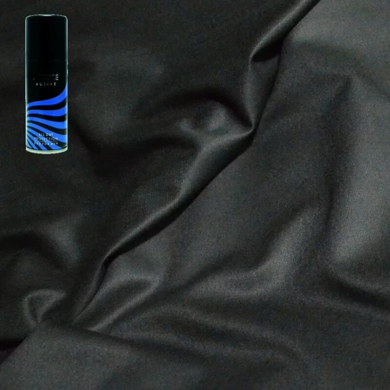 Raymond Men Poly Blended Suit Fabric Black Free Deo