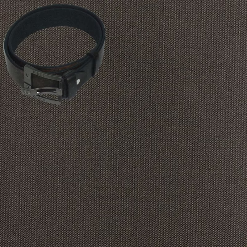 Raymond Men Poly Blended Trouser Fabric Brown Free Belt