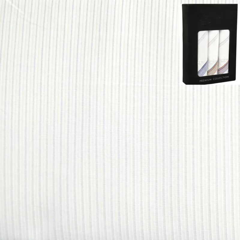 Raymond Men Poly Blended Shirting Fabric White Free Handkerchief