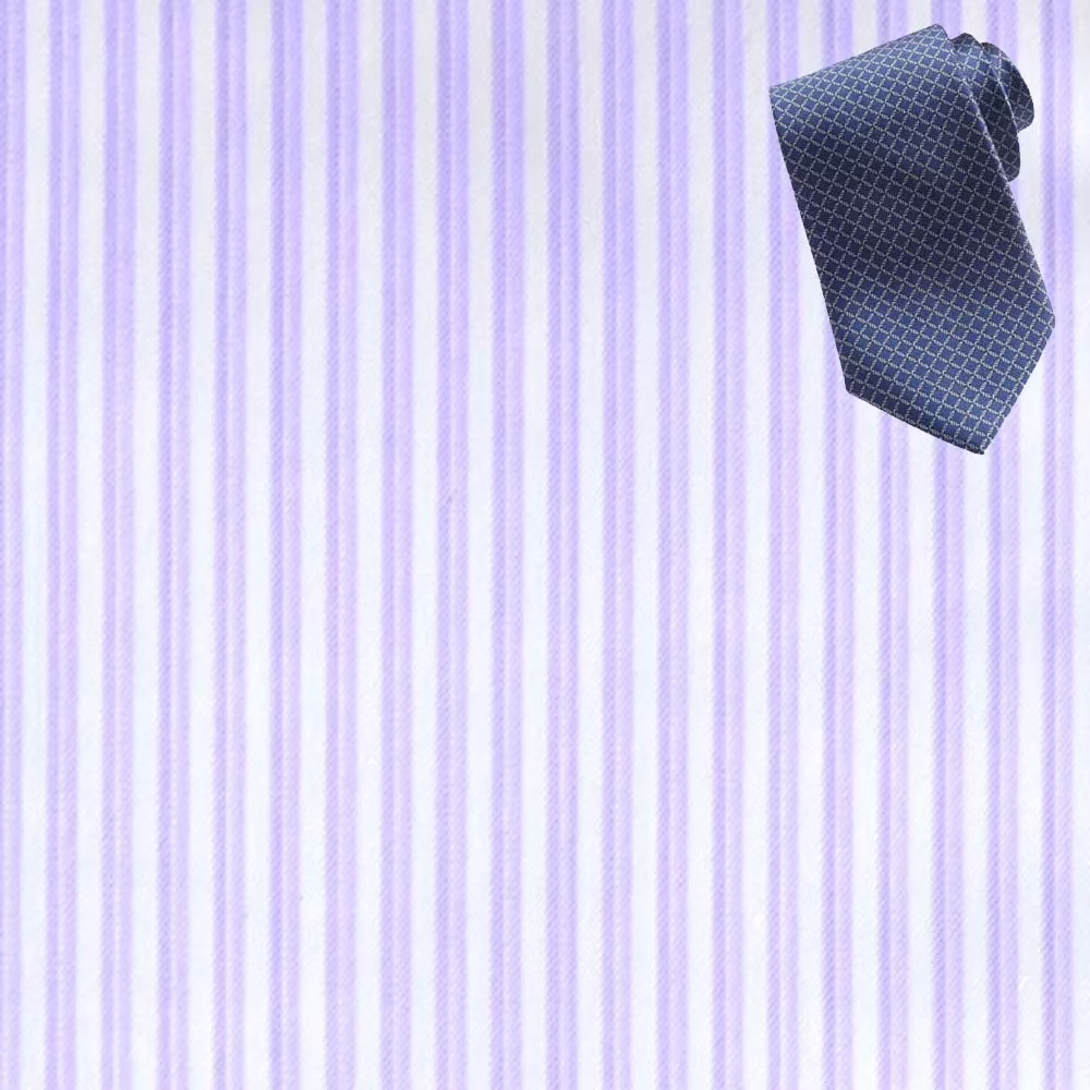 Raymond Men Poly Blended Shirting Fabric Purple Free Tie
