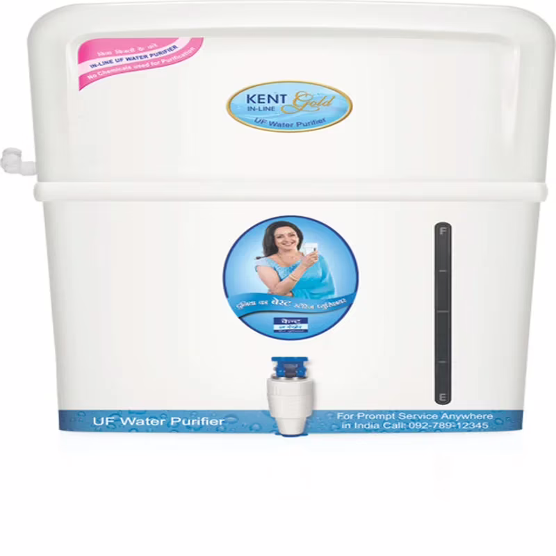 Kent 7 Ltr Inline Gold Online UF Technology UF|Gravity Water Purifier