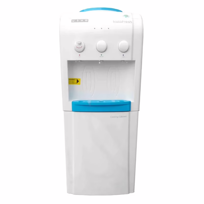 Usha 20 Lrs Mineral Water Bottle Hnccc21v9s Compressor Cooling And Heating Water Dispenser