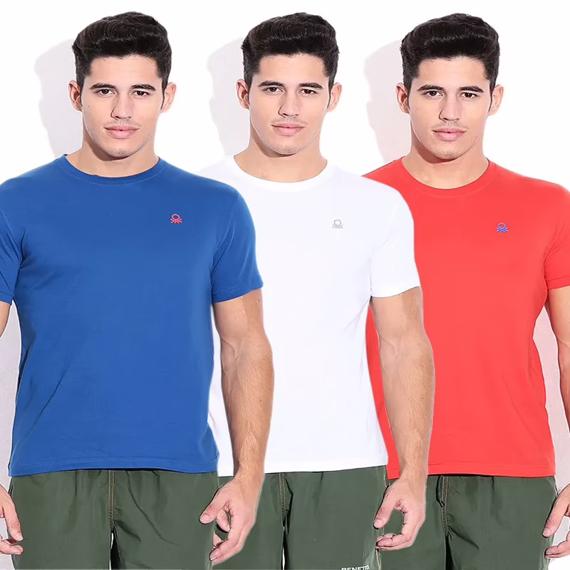 Season Men Round Pack Of 3 T Shirt