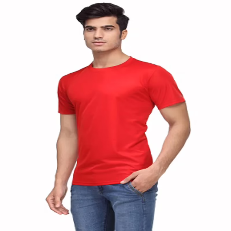 Season Men's Polyester T-shirt - Red - Image 2