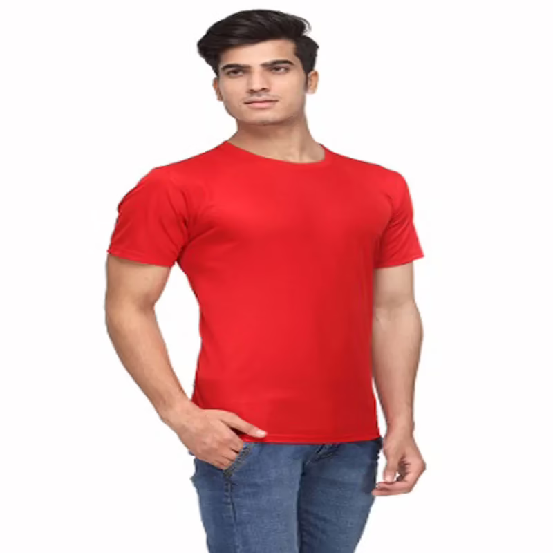 Season Men's Polyester T-shirt - Red - Image 3