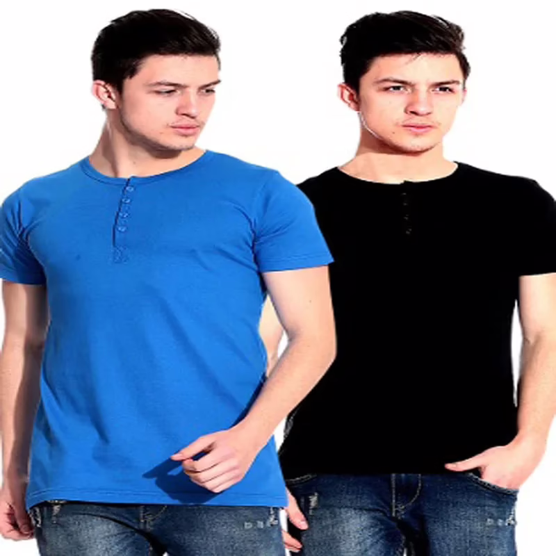 Season Men's Cotton T-shirt - Set Of 2