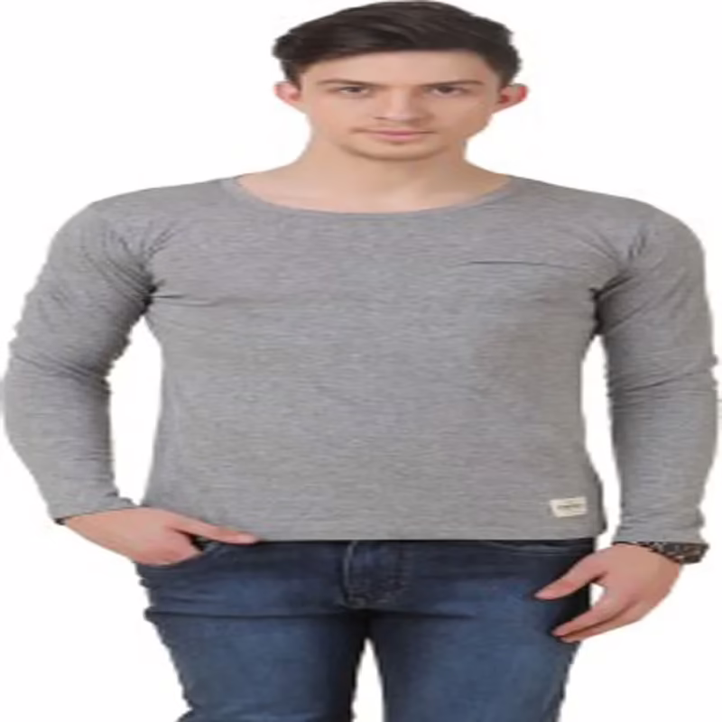 Season Men's Scoop Neck Grey T-Shirt - Image 2