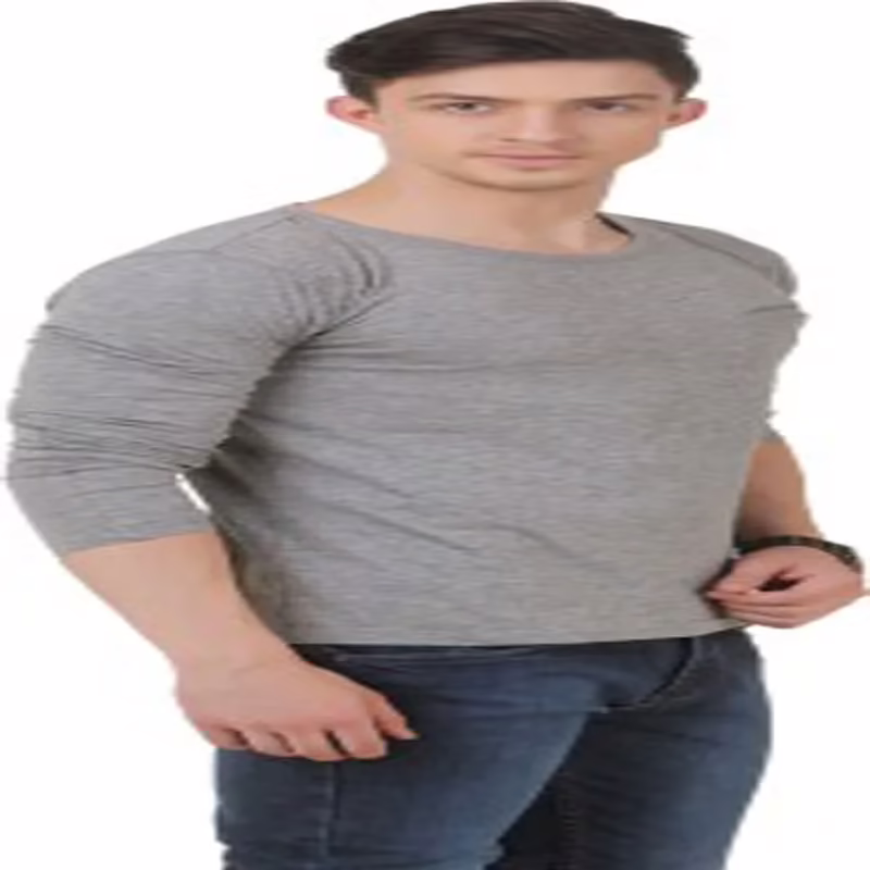 Season Men's Scoop Neck Grey T-Shirt - Image 3
