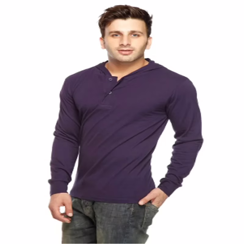 Season Men's T-shirt - Purple - Image 3
