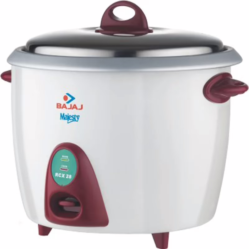 Bajaj Majesty RCX 28 Electric Rice Cooker(2.8 L, White)