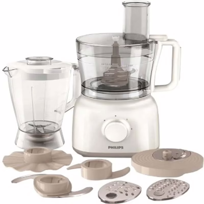 Philips HR 7628/00 650 W Food Processor(White)
