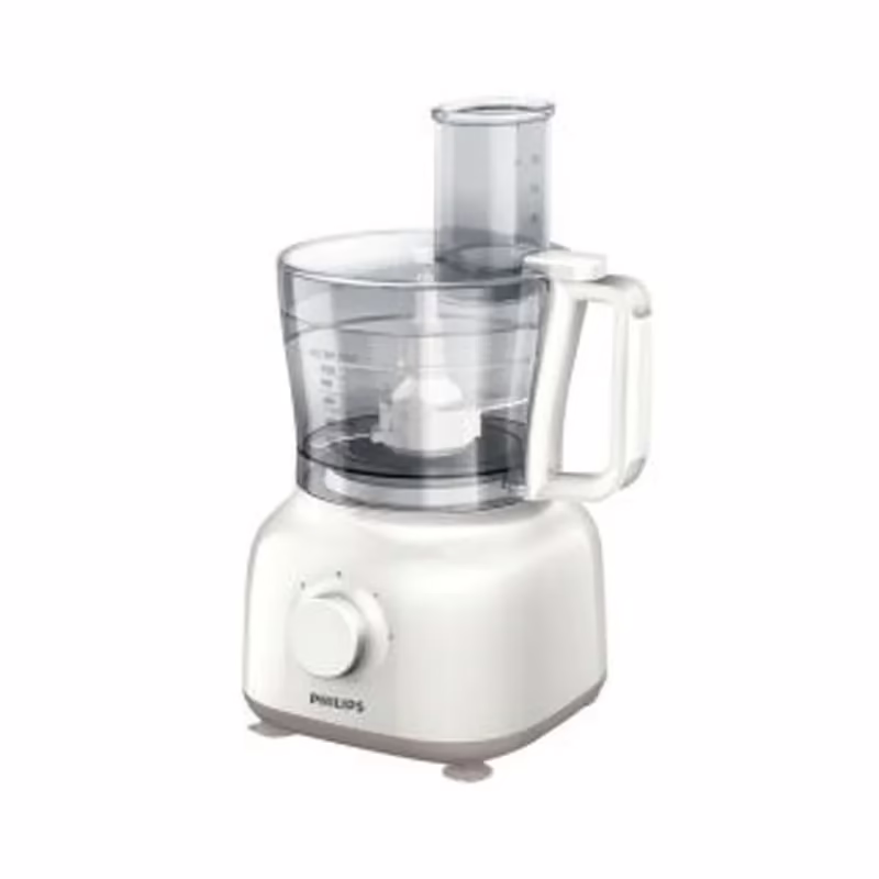 Philips Daily Collection HR7627/00 650-Watt Mini Food Processor - White