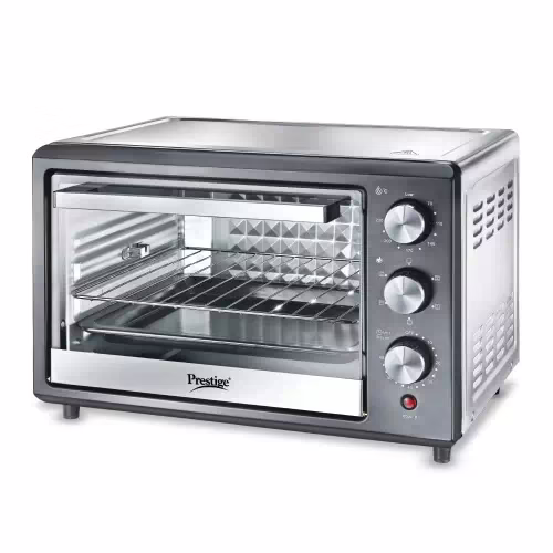 Prestige 26-Litre POTG 26 SS RC Oven Toaster Grill (OTG)??(Silver, Black)