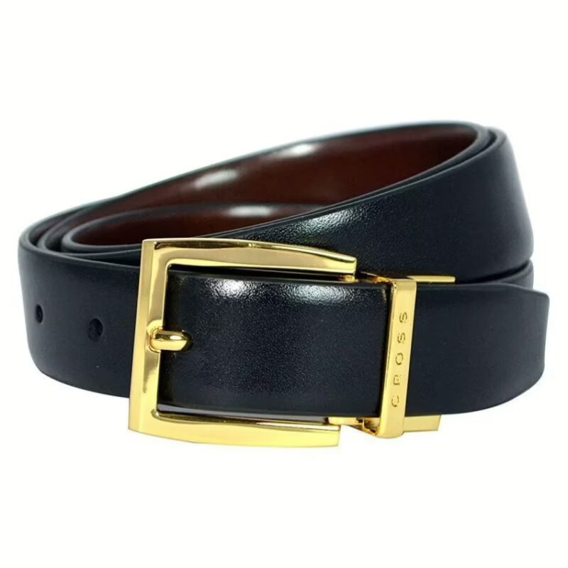 Black Leather Formal Belts