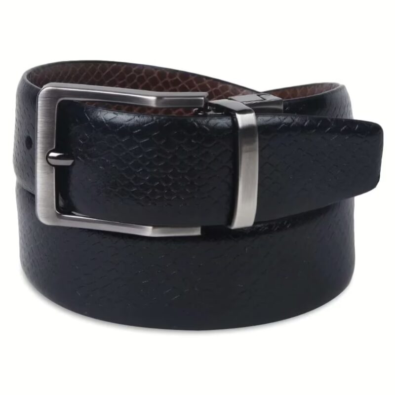 Black Leather Formal Belts